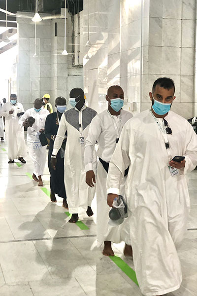 حجاج بيت الله يودعون المشاعر المقدسة بالدموع في ظل اجراءات احترازية مكثفة